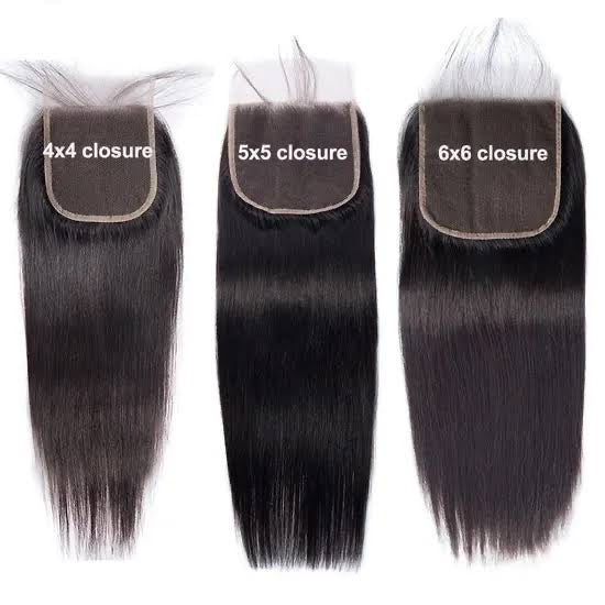 4x4/5x5 Straight Closure